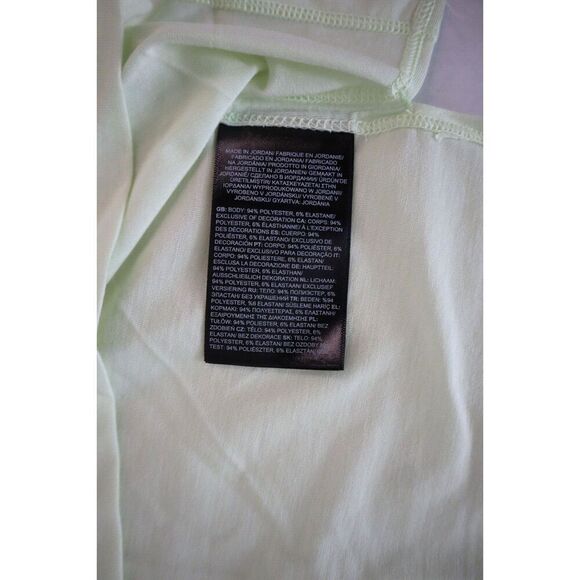 The North Face Women's Sz 2X Lime Cream Heather Wander Slitback Tank Top - Picture 4 of 13